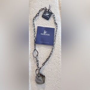 NEW!! Authentic Swarovski Sun Satin Pendant Necklace